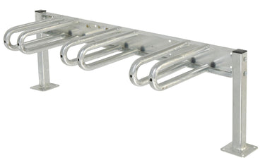 GALVANIZED BICYCLE RACK 45.9X14.4X14.4 - Model BR-M3S-GAL